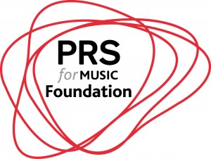 Logo for the Performing Rights Society Foundation