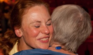 Patient and Carer Hug
